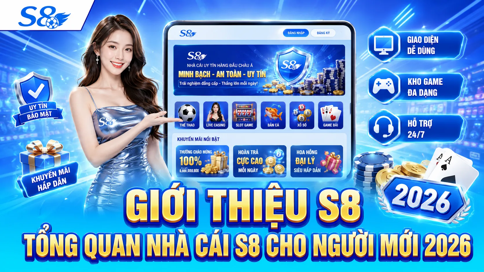 Giới Thiệu S8 – Tổng Quan Nhà Cái S8 Cho Người Mới 2026 1 giới thiệu s8